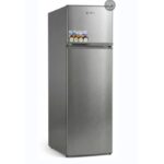 spj 229l double door refrigerator fridge rf iny229c inox silver 3yrs 2