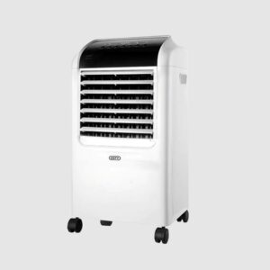 DEFY 4-in-1 Portable Air Cooler, Fan, Humidifier and Ioniser, 8L Tank, White