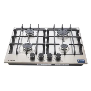 fresh sliver gas hob