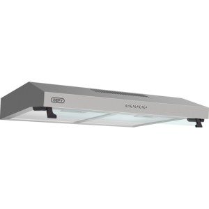DEFY COOKERHOOD 600MM DCH60SS MECHANICAL INOX SILVER